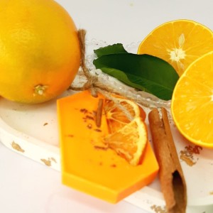Ароматическое саше с запахом Апельсин и корица соты, 3 шт. аромасаше ручной работы